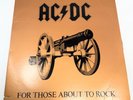 AC/DC, For Those About To Rock ROBERT LUDWIG USA 1st press Exc- LP