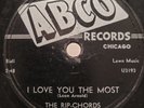 HEARRip-Chords I Love You The Most Let's Do The Razzle Dazzle Rare Doo Wop 78