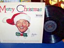 1955 Bing Crosby Merry Christmas LP Record (Decca DL 8128)