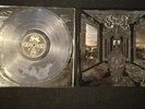Ghost Skeleta Liquid Filled Oxidized Metallic Silver Vinyl LP Blood Records