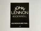 Apple Records John Lennon Rock ‘n’ Roll 1975 Promo Press Kit Beatles