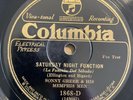 78 RPM Record Sonny Greer Saturday Night Function Jazz Shellac Duke Ellington