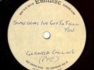 GLENDA COLLINS (w/JOE MEEK ) Something I've Got To Tell You ORIG 1966 UK ACETATE