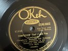 Louis Armstrong Okeh 41448 Confession/if I Could Be With You