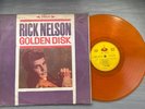 Rick Nelson - Golden Disk - Taiwan Colored Vinyl Import LP VG+