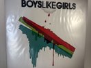 Boys Like Girls - S/T Self Titled LP Vinyl Album - Red White Green Splatter /700