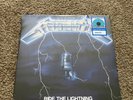 Metallica Ride The Lightning Limited Edition Electric Blue Vinyl 12