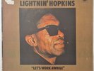 LIGHTNIN' HOPKINS - Let's Work Awhile (Blue Horizon) 1971 UK Mono 2431 005