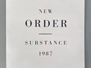 New Order/ Substance. UK 1987 Factory, Fact 200  reissue double LP EX