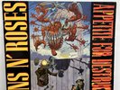 GUNS N ROSES 1987 FIRST PRESS APPETITE FOR DESTRUCTION UNCENSORED COVER VINYL EX