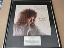 QUEEN Brian May AUTOGRAPHED Back to the Light LP Presented to 97.4 ROCK FM