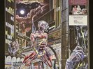Iron Maiden vinyl Somewhere in Time signed Steve Harris & Dave Murray JSA CERT