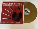 Five Lessons Learned-Swingin’ Utters, 12” GOLD Vinyl Record, Signed By Fat Mike