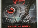OBITUARY - CAUSE OF DEATH + INSERT + INNER - 1990 MADE IN HOLLAND - VERY GOOD