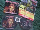 iron maiden - 2LP - RARE PICTURE DISC VINYL SET + POSTER + TICKET - VERY LIMITED