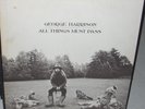 GEORGE HARRISON / BEATLES all things must pass ( rock ) apple box - POSTER -