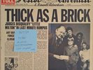 Jethro Tull Thick as A Brick Vinyl Record VG+/G+ CHR 1003 1972