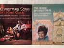 2 NAT KING COLE Vinyl Records-The Christmas Song,The Magic Of W/ Ella Fitzgerald