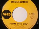 Jackie Edwards - Come Back Girl, 7