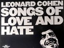 LEONARD COHEN - SONGS OF LOVE AND HATE - 180-GRAM WHITE VINYL LP 