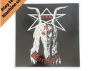 Witchfynde Give Em Hell LP Vinyl Record Heavy Metal 1980 EX / VG+