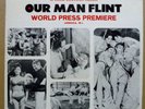JERRY GOLDSMITH Our Man Flint LP 1966 RARE World Press Premier PROMO Soundtrack