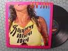 Bon Jovi - Slippery When Wet, 1986 LP, Japan w/INSERT Mercury – 28PP-1025 no OBI