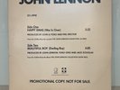 John Lennon – “Happy Xmas (War Is Over)” 12-Inch White Vinyl Promo USA Geffen