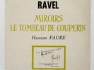HENRIETTE FAURE RAVELMIROIRS LE TOMBEAU DE COUPERIN ANGEL HC 1054 Japan PROMO LP
