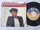 Stephanie Mills - Never Knew Love Like This Before 7'' Vinyl Germany