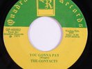Northern Soul 45 CONTACTS You Gonna Pay QUADRAN HEAR d