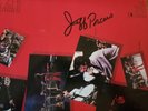 1980s VG+ TOTO COVER ONLY, NO LP, WITH HAND AUTOGRAPH BY JEFF PORCARO