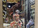 Iron Maiden Somewhere In Time Original Vinyl LP 1986 Heavy Metal Untested