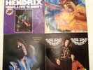Jimi Hendrix: 4 LPs (2 of them doubles ) Polydor Records et al