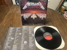 Metallica Master Of Puppets Lp Vinyl 1986 1st RCA Press Shrink/Insert 60439-1