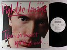 Public Image Ltd. - This Is What You Want... LP - Elektra VG+ PROMO