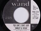 Northern Soul 45 SHIRLEY & JESSIE You Can't Fight Love WAND VG++ promo HEAR d
