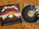 Metallica – Master of Puppets 1986 Vinyl LP Elektra 60439-1 Original Pressing