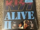 KISS Alive II Sealed 45th Anniversary Red & Blue Swirl Vinyl LP 2022