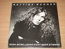 BETTINA WEGNER SIGNIERTE LP mit ORIGINAL AUTOGRAMM in MINT