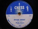 Muddy Waters Blues 78 Sugar Sweet bw Trouble No More on Chess 1612