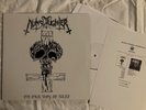 NUNSLAUGHTER/VICTIMIZER split LP TEST PRESSING #1 15 MADE 2005 ANCIENT DARKNESS