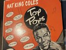 NAT KING COLE Top Pops LP Record Ultrasonic Clean Mono Capitol Great Condition