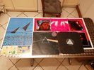 RARE LP PINK FLOYD - THE DARK SIDE ON THE MOON - UK  SOLID BLUE TRIANGLE+ POSTER