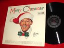 Vintage NM 1955 1st Press Bing Crosby / Merry Christmas LP Record Decca DL-8128