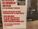BOB DYLAN “THE ORIGINAL FREEWHEELIN’ BOB DYLAN” RSD BLACK FRIDAY 2025 VINYL
