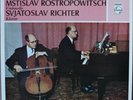 BEETHOVEN Cello Sonatas Richter Rostropovich Philips 834 182/83 AY 2 LP Box Set