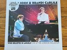 RSD Elton John & Brandi Carlile WHO BELIEVES IN ANGELS Live sealed LP FAST SHIP