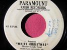 WHITE CHRISTMAS - rare Theatre Lobby Spot 45 for the 1954 movie with Bing Crosby