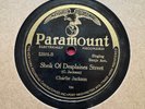 78Rpm, Blues, Charlie Jackson 'The Sheik Of Desplaines Street' US Paramount